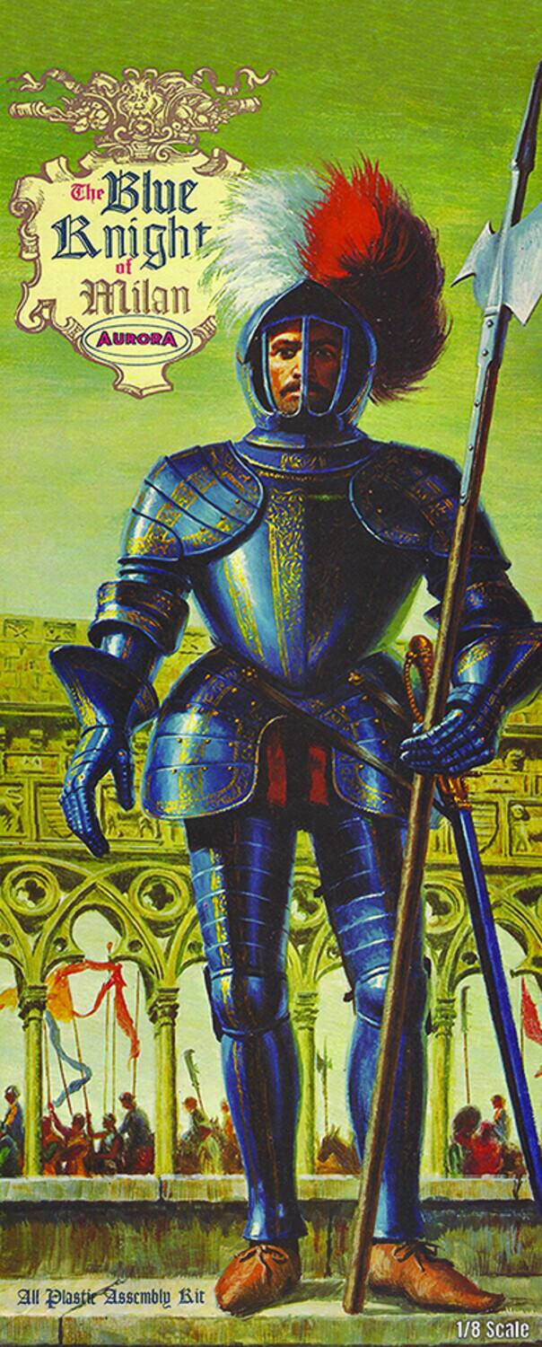 Aurora - 1:8 Scale Model Kit - Blue Knight of Milan - COLLECTIBLES