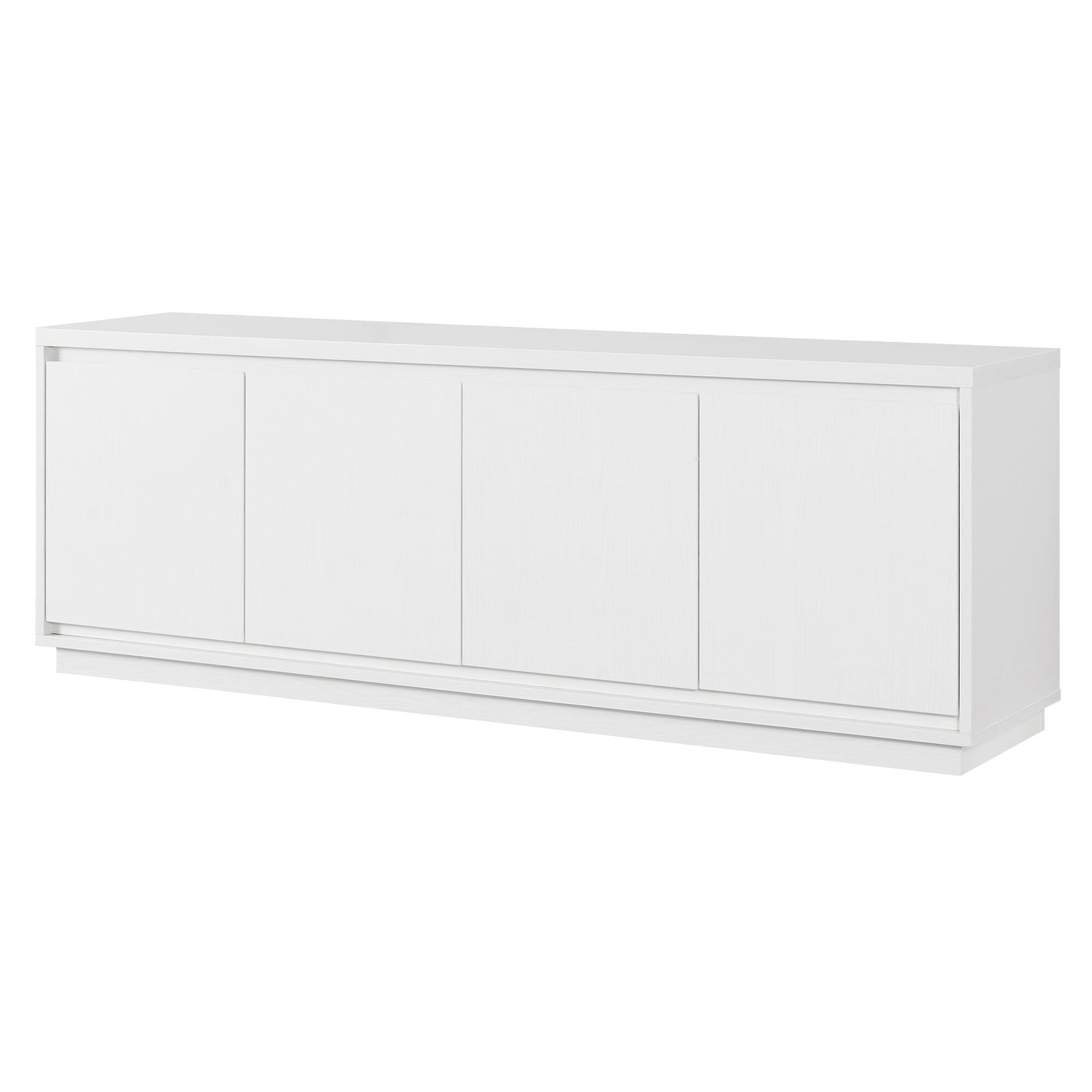 Alt View 14. Camden&Wells - Presque TV Stand for TV's up to 75" - White.