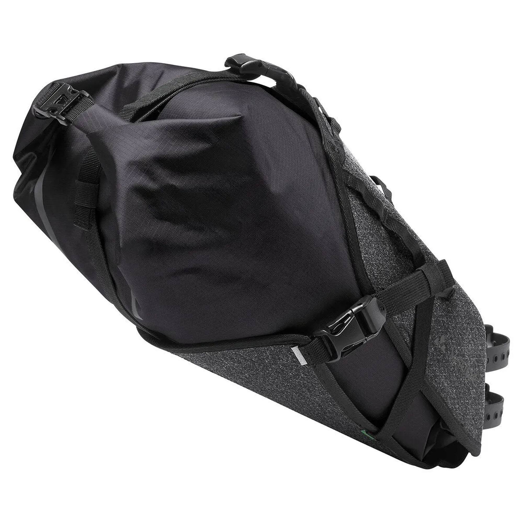 Alt View 1. VAUDE - Vaude Trailsaddle II Waterproof Bikepacking Saddle Bag - Black Uni - Black Uni.