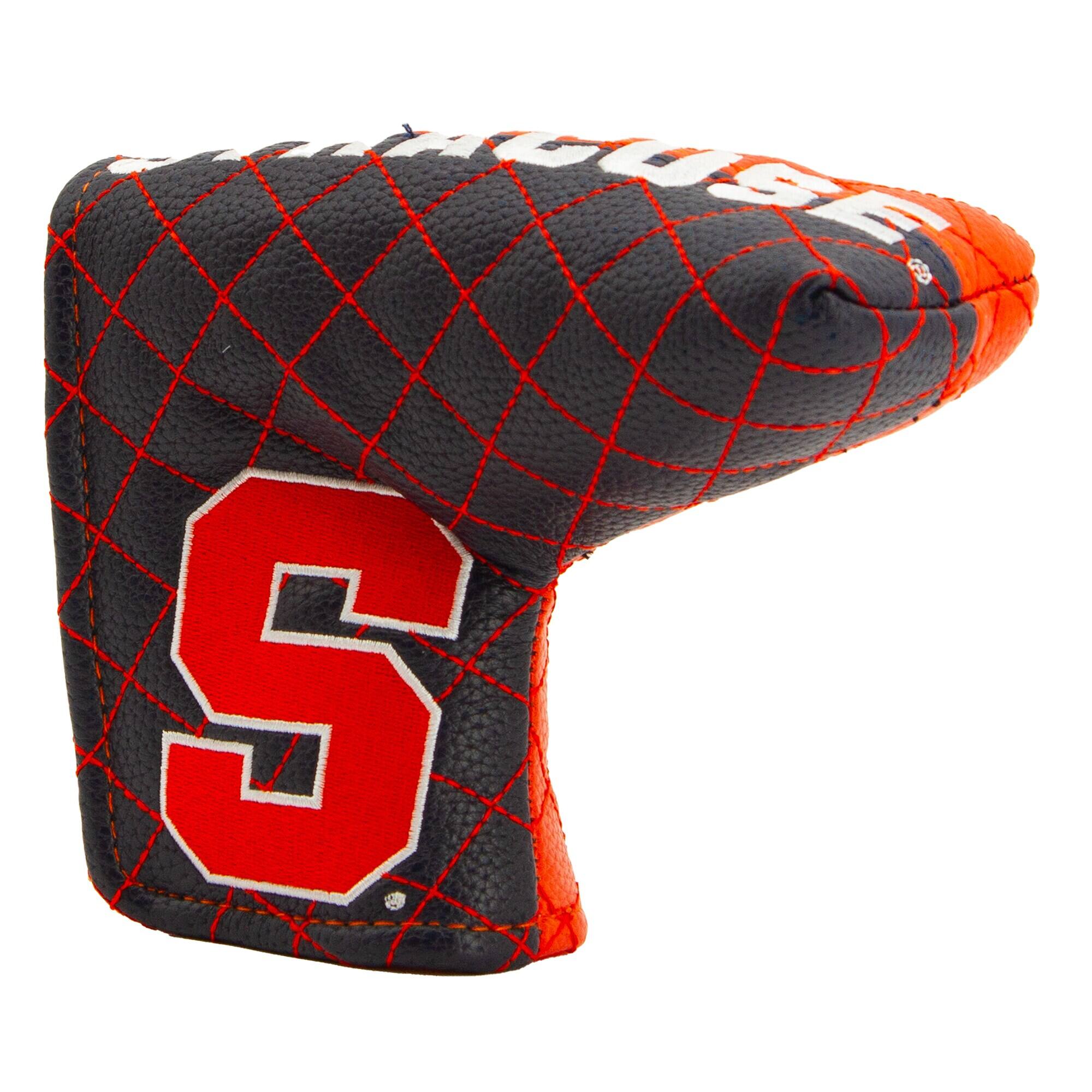 Alt View 2. Team Golf - Syracuse Orange Quilted Blade Putter Cover - Multicolor.