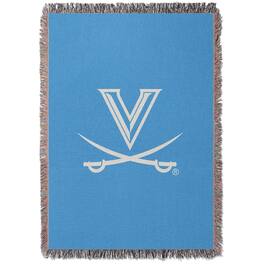 Chad & Jake - Virginia Cavaliers Woven Blanket - Blue