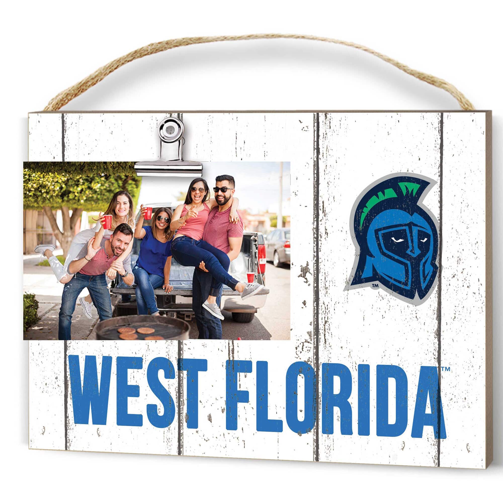 "Jardine - West Florida Argonauts 8"" x 10"" Weathered Clip It Frame - White" price history on PriceWatchPro