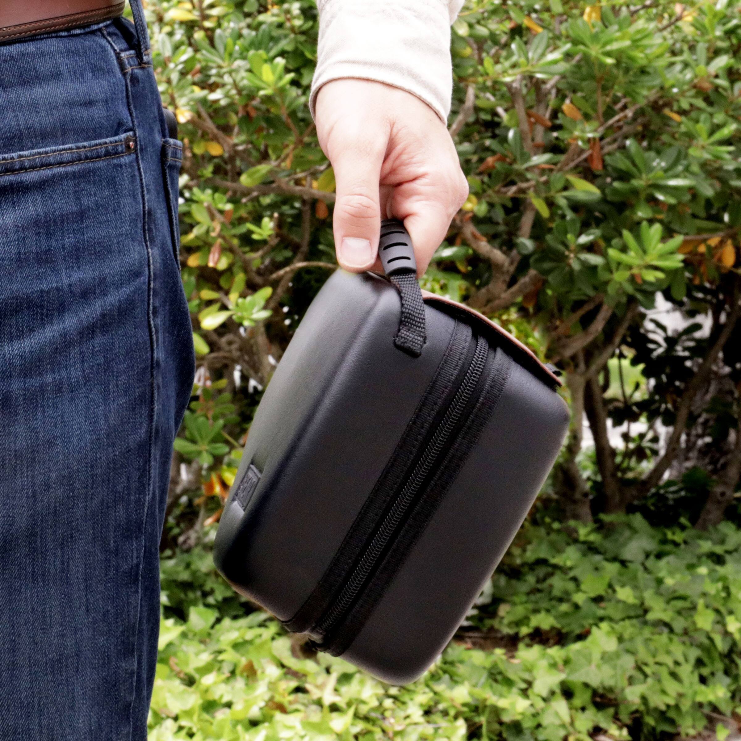 Alt View 4. USA Gear - Quick Access DSLR Hard Shell Camera Case w/ Accessory Storage & Padded Interior.