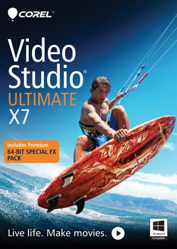 Front. Corel - VideoStudio Ultimate X7.