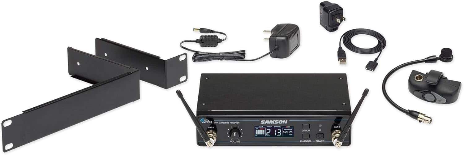 Samson - AWX Wind Instrument Micro Transmitter UHF Wireless (D: 542 to 566  MHz)