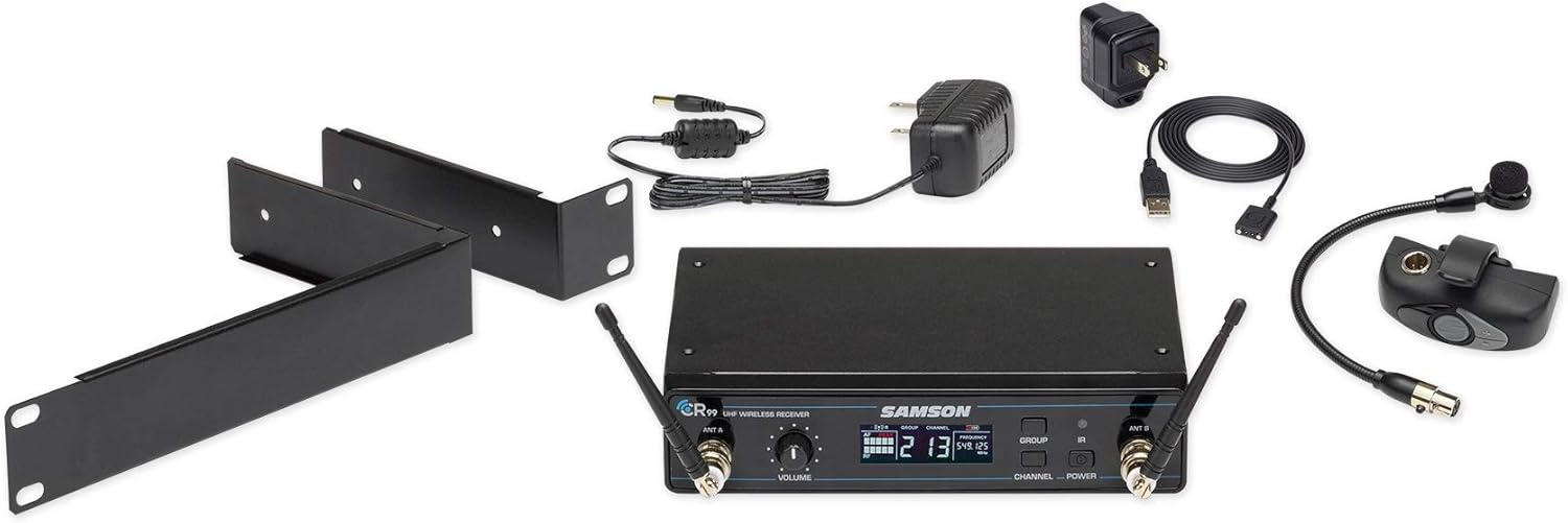 R9 Wireless Receiver  
Samson  
CR9 Wireless Receiver  
Input A  
Volume  
Channel Power  
Channel 2  
Channel 3  
5V/125  
Ground  
Ant B  
Power