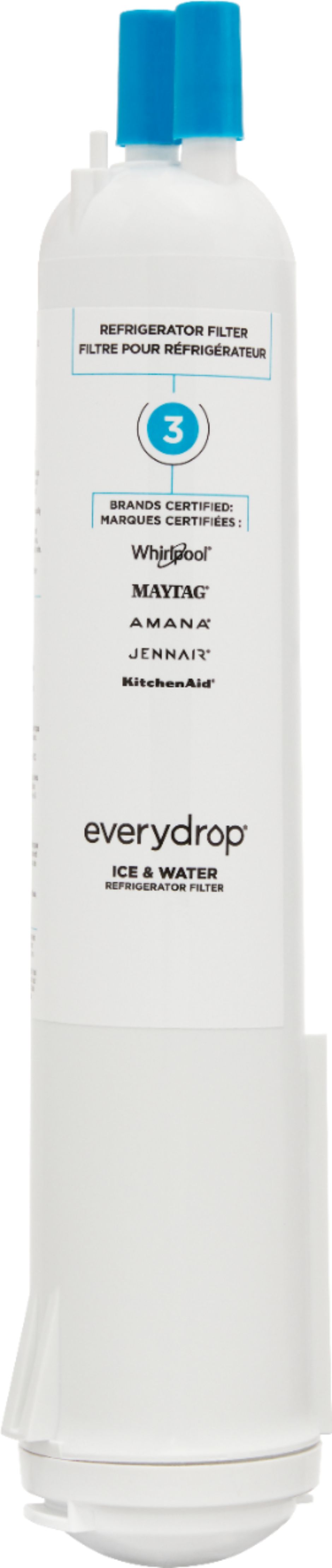 Whirlpool - EveryDrop 3 Ice and Water Filter - White
