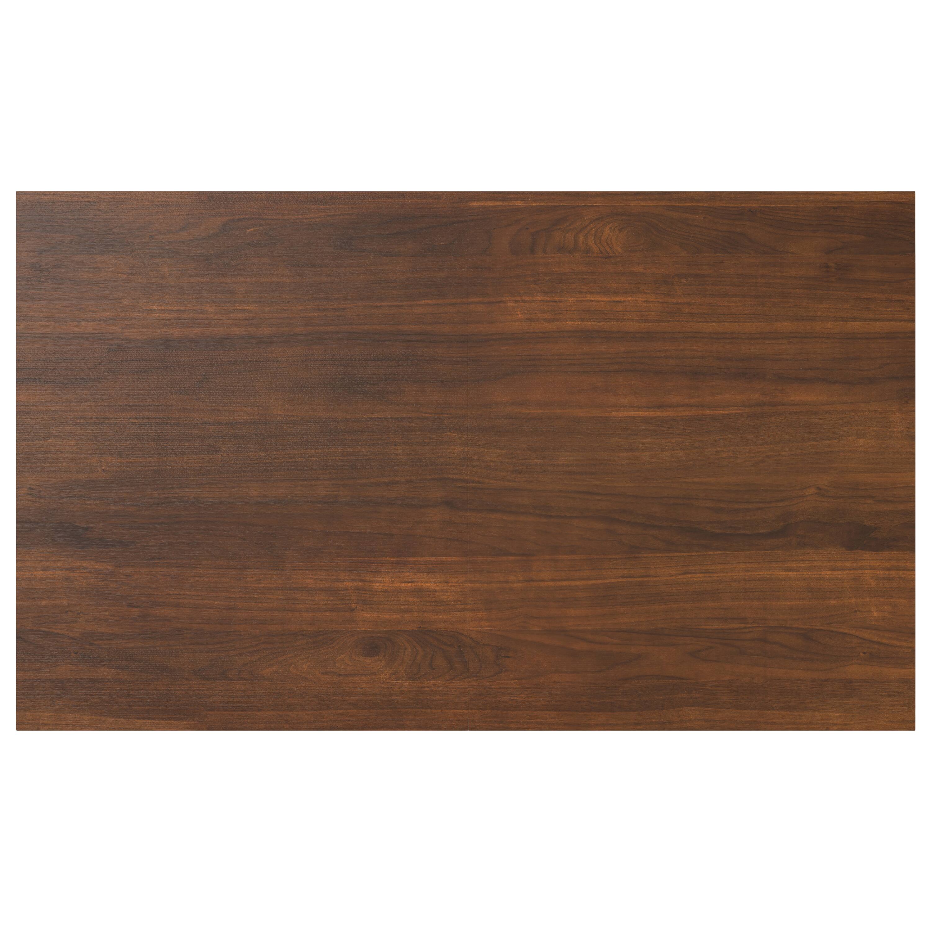 Back. Simpli Home - Wilson 60-76 inch x 36 inch Rectangle Transitional Extendable Dining Table in Walnut Veneer - Walnut Veneer.