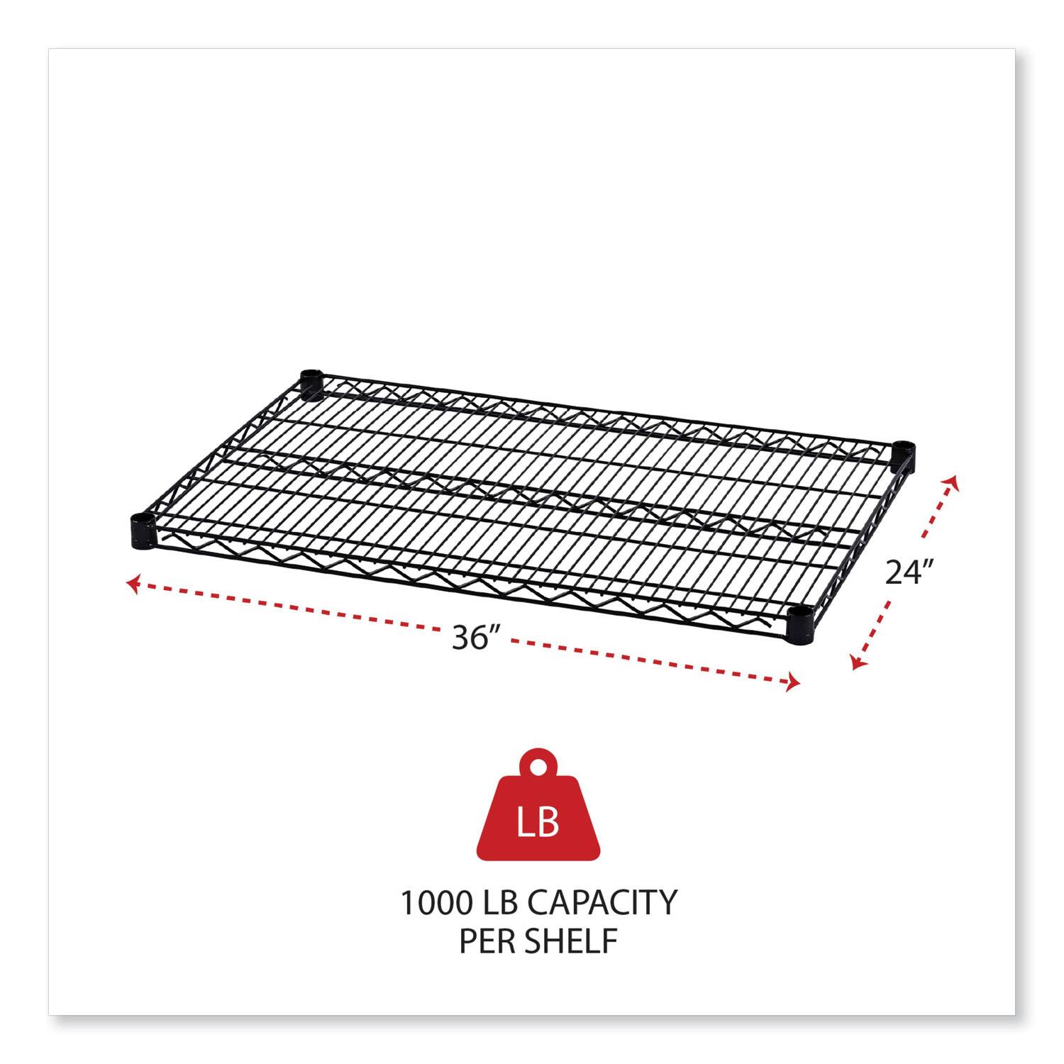 24" x 36" LB 1000 LB CAPACITY PER SHELF
