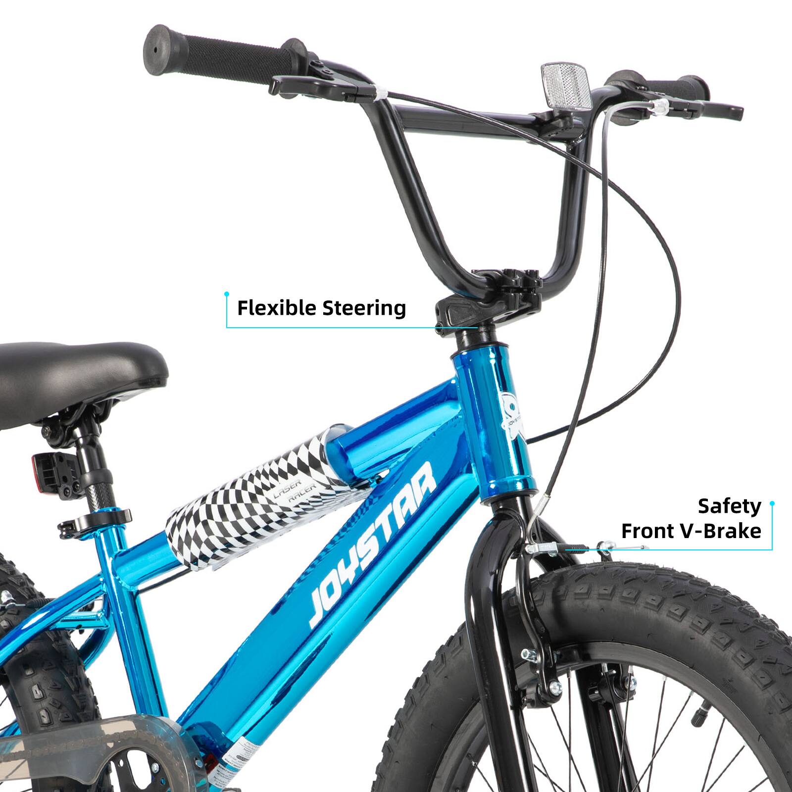 Flexible Steering  
Safety Front V-Brake