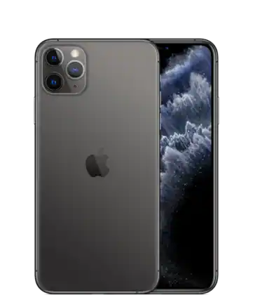 Front. Apple - iPhone 11 Pro Max A2161 (Fully Unlocked) 512GB - Space Gray.