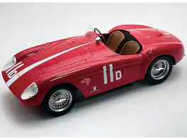 Tecnomodel - Ferrari 500 Mondial #11 "Pebble Beach" (1956) "Mythos Series" with Display Case Ltd Ed 1/18 Model Car by Tecnomodel.