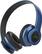 Angle. JAM - Transit Wireless Over-the-Ear Headphones - Blue.