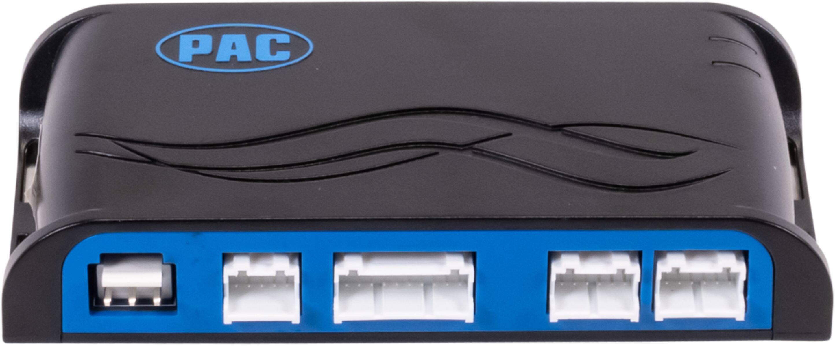 Alt View 12. PAC - Radio Replacement and Steering Wheel Control Interface with OnStar Retention for Select GM Vehicles - Blue/Black.