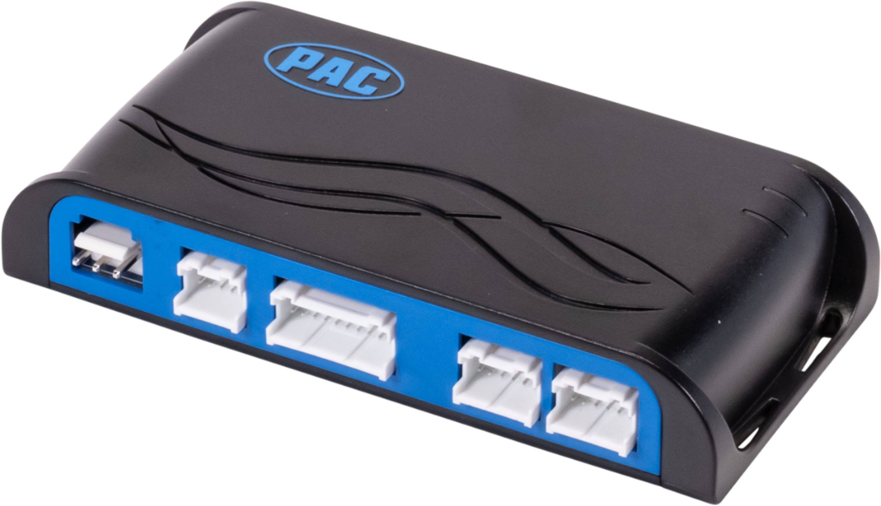 Alt View 13. PAC - Radio Replacement and Steering Wheel Control Interface with OnStar Retention for Select GM Vehicles - Blue/Black.