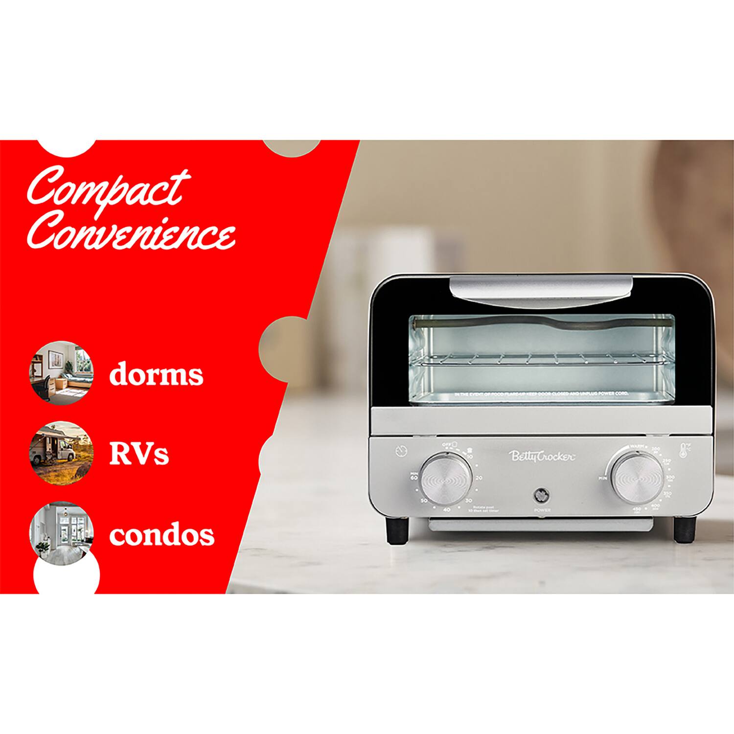 Compact Convenience dorms RVs condos