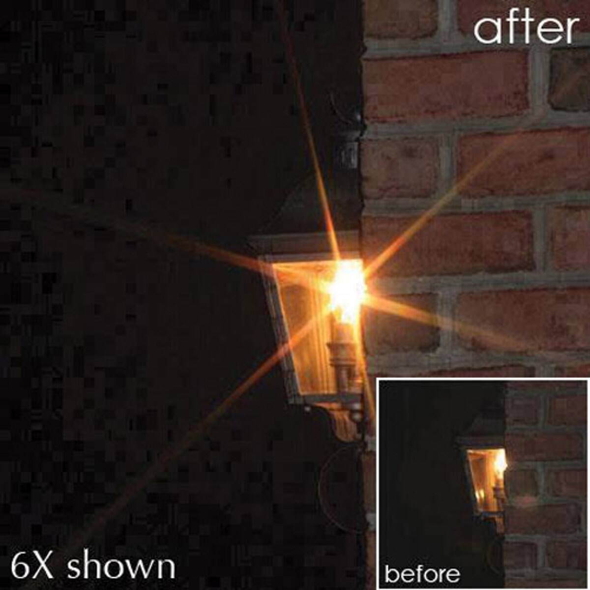 after  
6X shown  
before