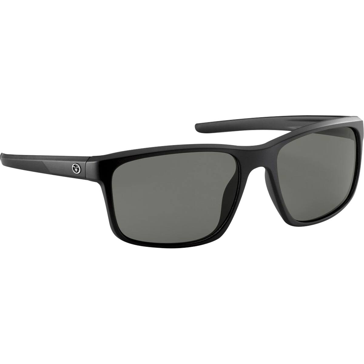 Front. Flying Fisherman - Flying Fisherman Rip Current Polarized Sunglasses - Matte Black/Smoke - Matte Black/Smoke.