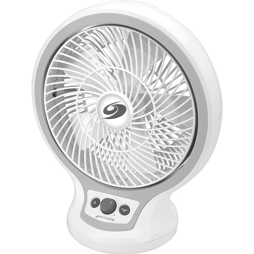  Bionaire - 9&quot; Oscillating 2-Speed Table Fan - White
