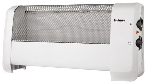 Front Standard. Holmes - Low-Profile Heater - White.