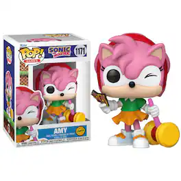 Sonic the Hedgehog Funko POP Games | Amy Rose Chase - Multi-Colored