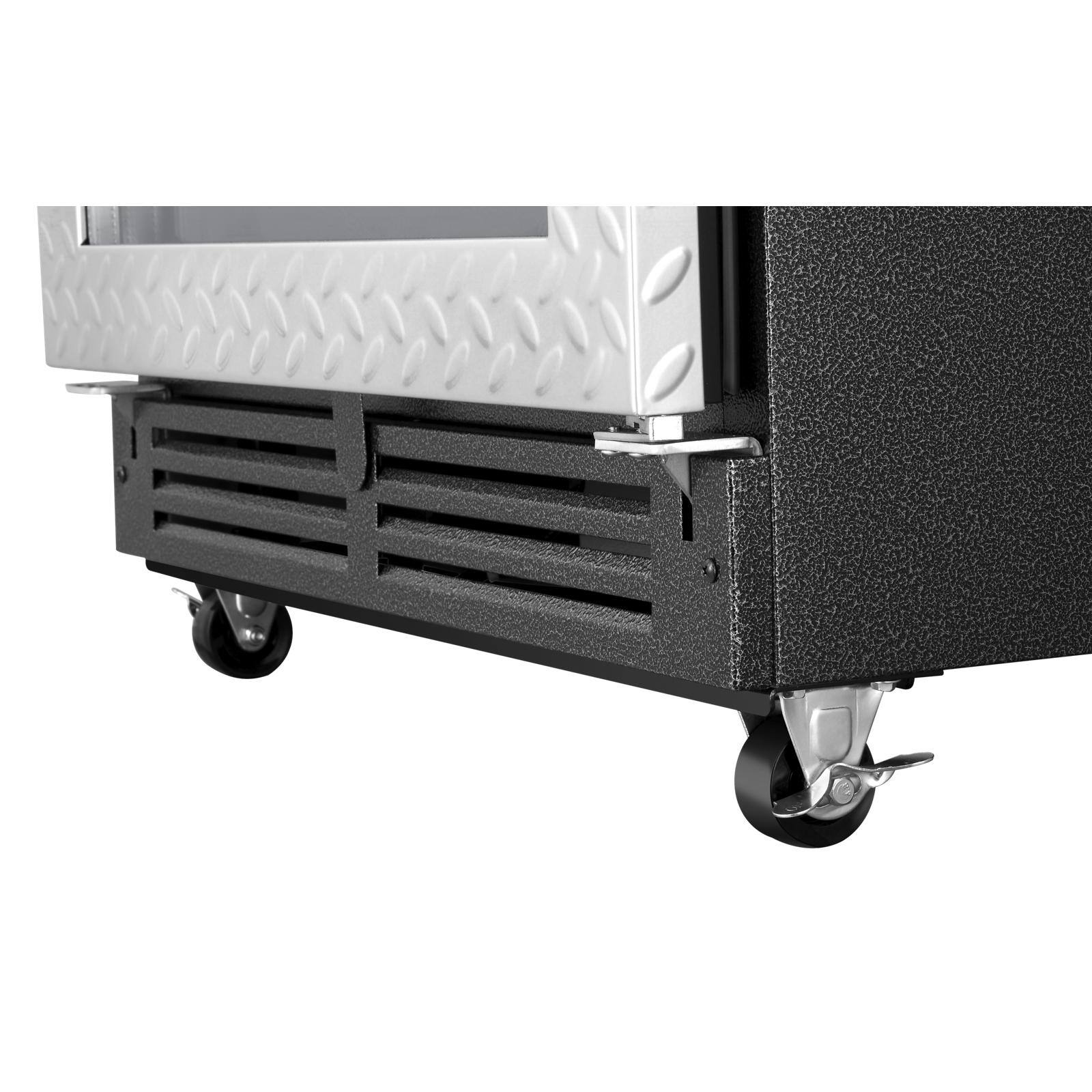 Alt View 14. Gladiator - Portable Beverage Cooler - Silver Tread.