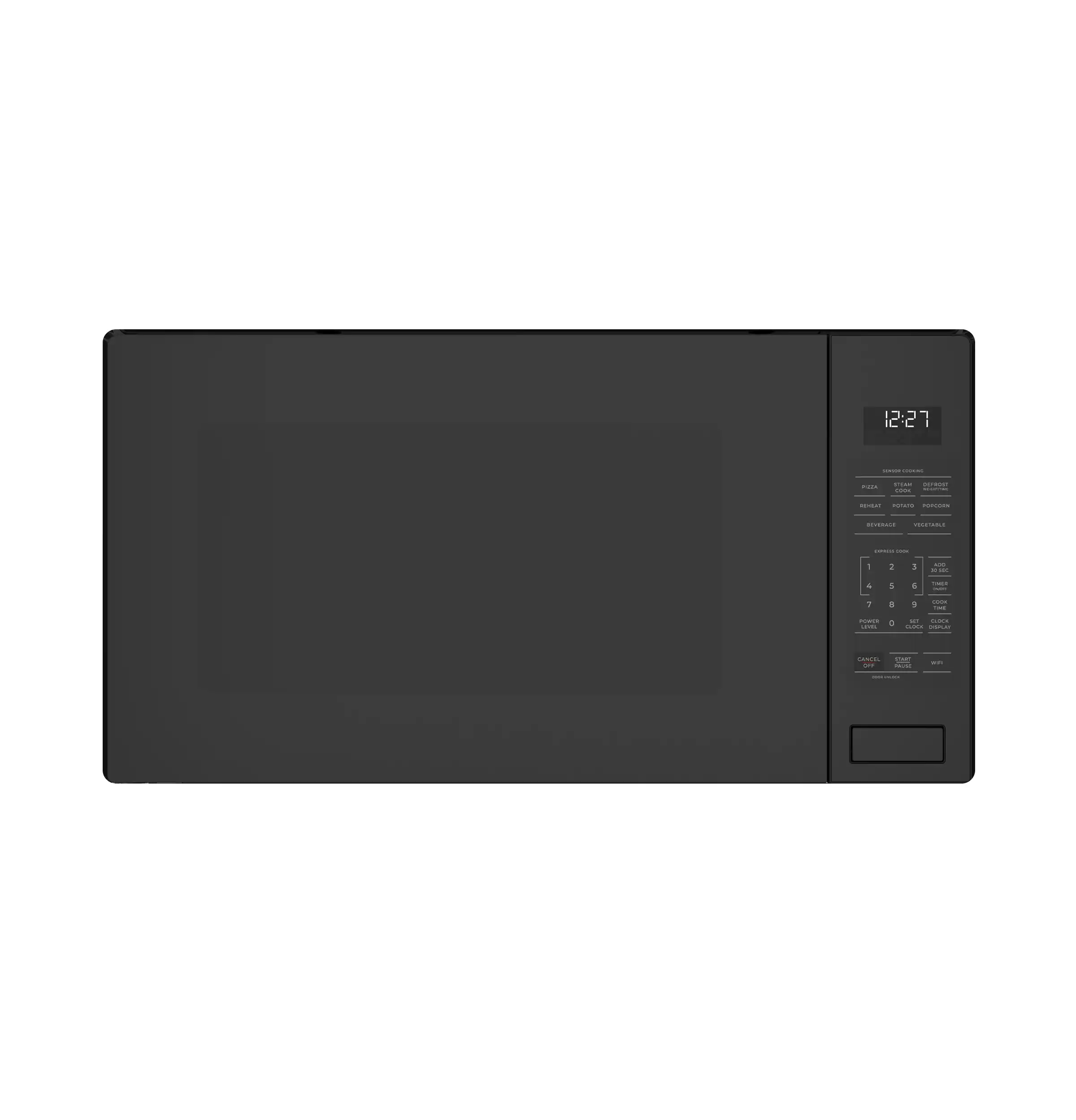 Monogram - 2.2 Cu. Ft. Built-In Microwave with Sensor Cooking and Glass Touch Controls - Stainless Steel