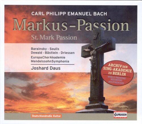 Joshard Daus - St Mark Passion   - COMPACT DISCS [CD] price history on PriceWatchPro