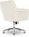 Alt View 13. Serta - Ashland Memory Foam & Twill Fabric Home Office Chair - Ivory.