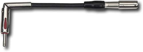 Metra - Antenna Adapter for Select 1985-2013 Toyota Chevrolet GMC Hyundai Kia Buick Cadillac - Black - Front_Zoom