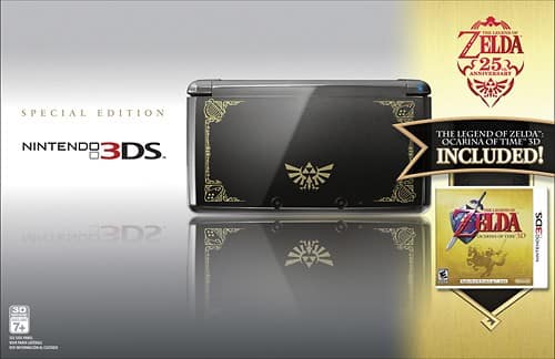 Best Buy: Nintendo Nintendo 3DS (Cosmo Black) with The Legend of