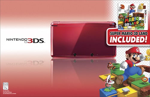Hjelm medier lyse Best Buy: Nintendo Nintendo 3DS (Flame Red) with Super Mario 3D Land  CTRSRM31