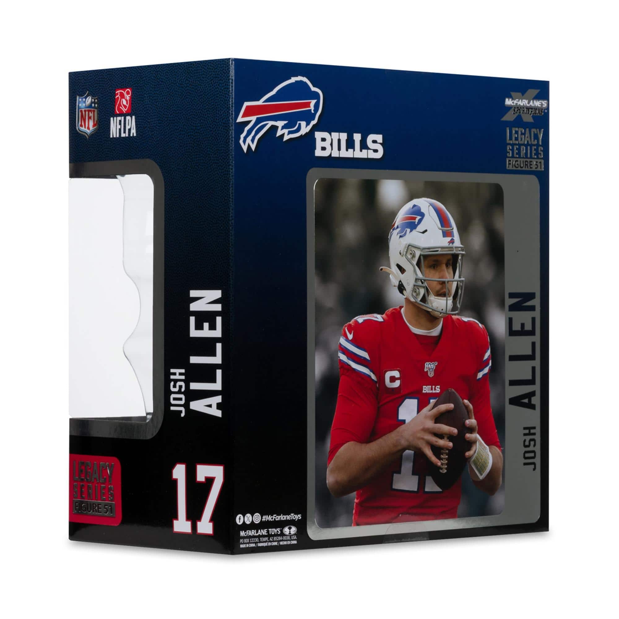McFarlane Toys Buffalo Bills NFL 7 Inch Posed Figure | Josh Allen