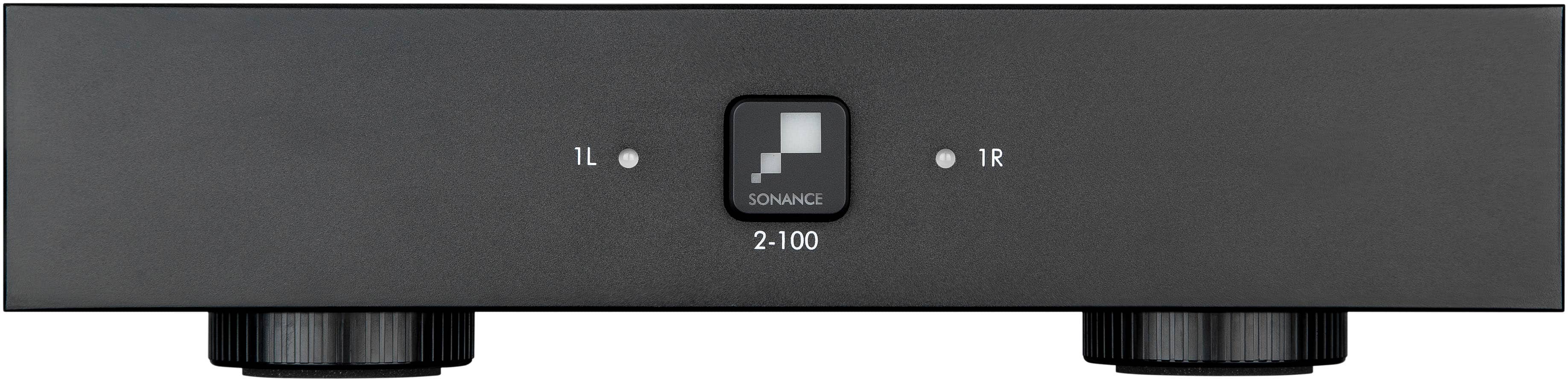 Front. Sonance - 2-100 AMP - 200W 2.0-Ch. Multi-Channel Amplifier (Each) - Black.