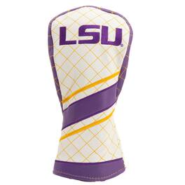 Team Golf - LSU Tigers Striped Quilted Fairway Headcover - Multicolor