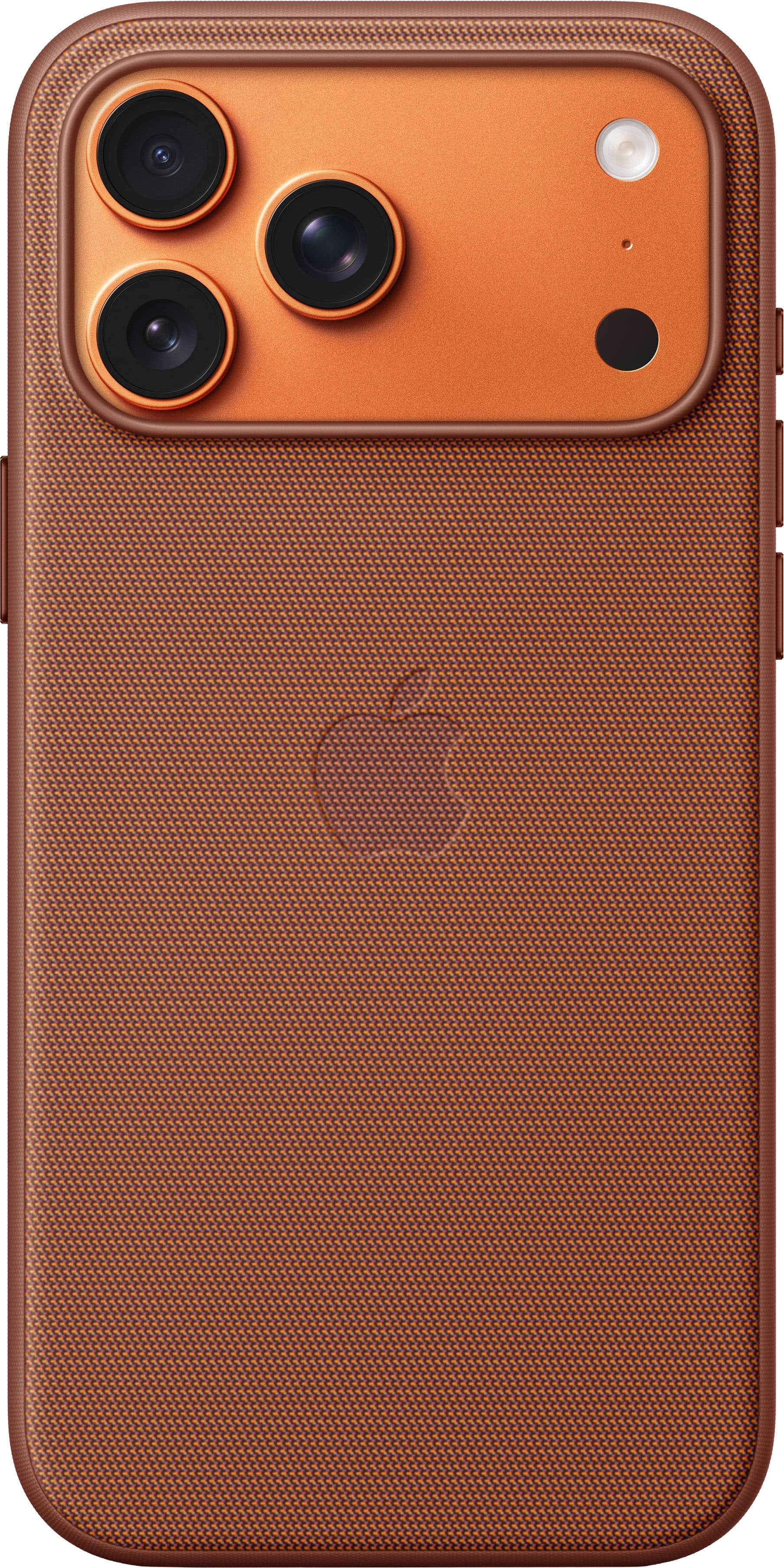 Front. Apple - iPhone 17 Pro Max TechWoven Case with MagSafe - Sienna.