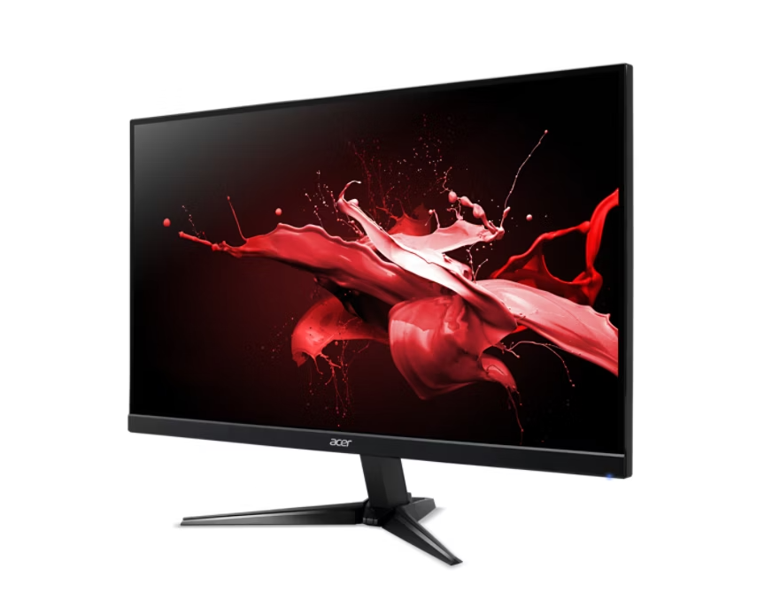 Alt View 3. Acer - Acer Nitro QG1 QG271 G 27in Full HD VA Gaming Display AMD FreeSync - Black.