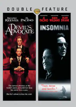 The Devil's Advocate / Insomnia (Double Feature) - DVD