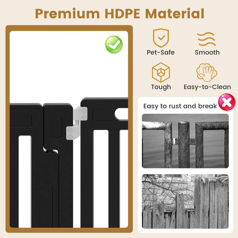 Premium HDPE Material  
Pet-Safe  
Smooth  
Tough  
Easy-to-Clean  
Easy to rust and break