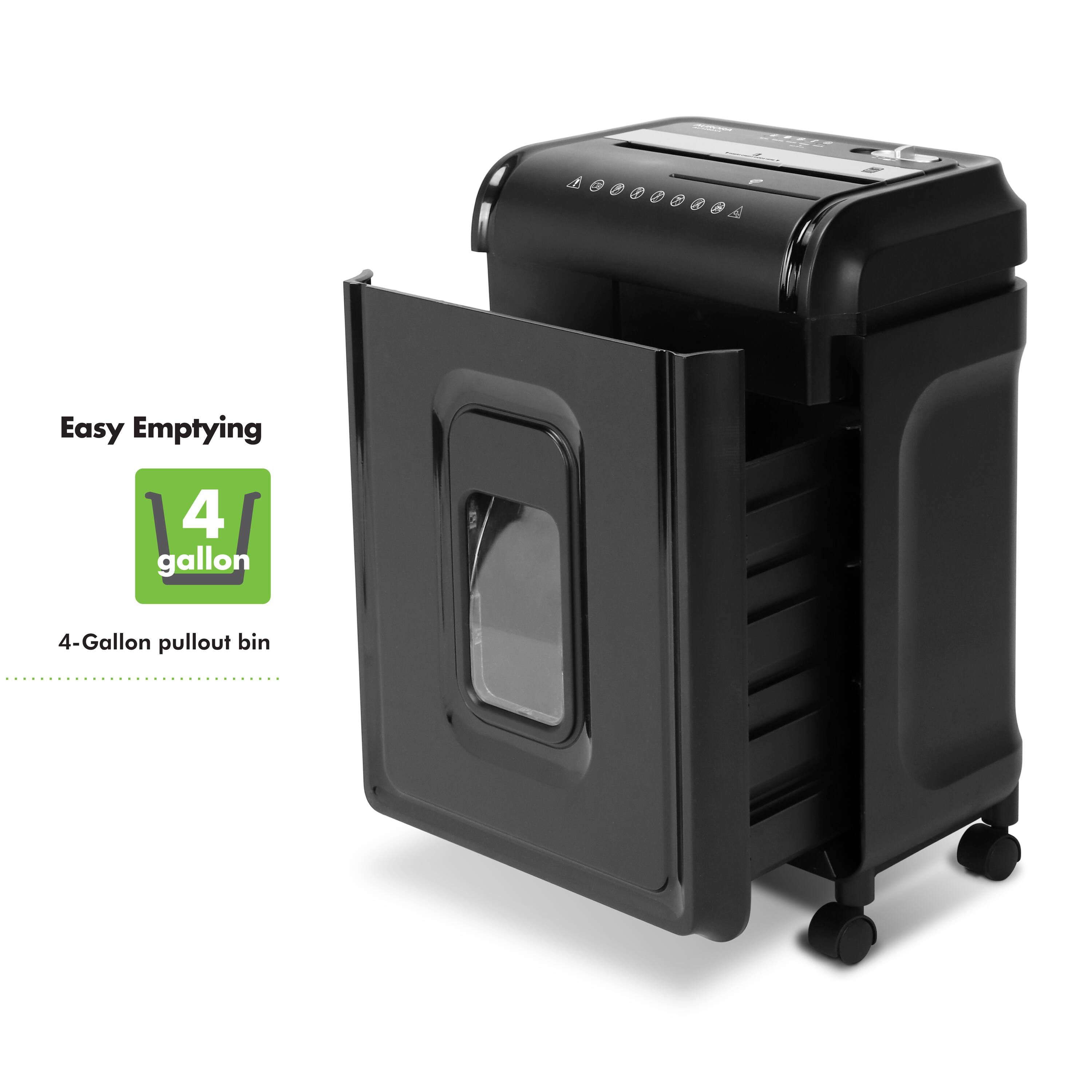 Easy Emptying

4 gallon

4-Gallon pullout bin