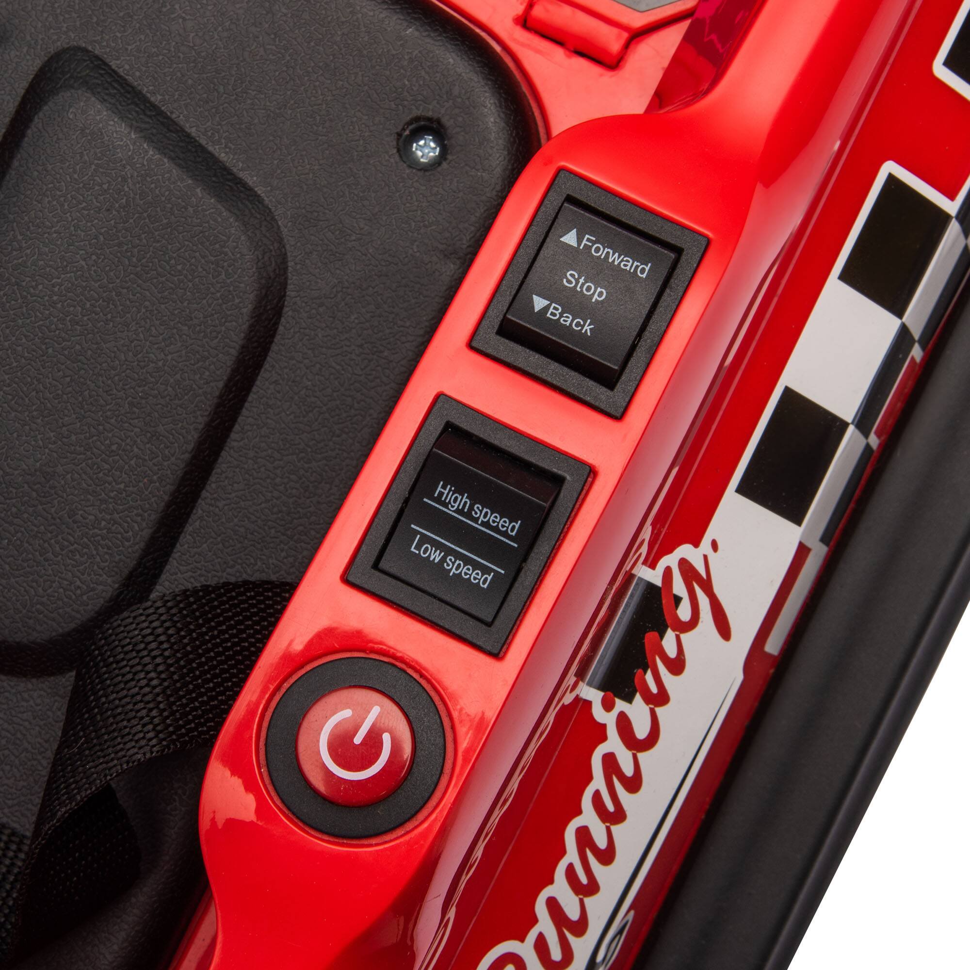 Forward  
Stop  
Back  

High speed  
Low speed  

RUNNIN'