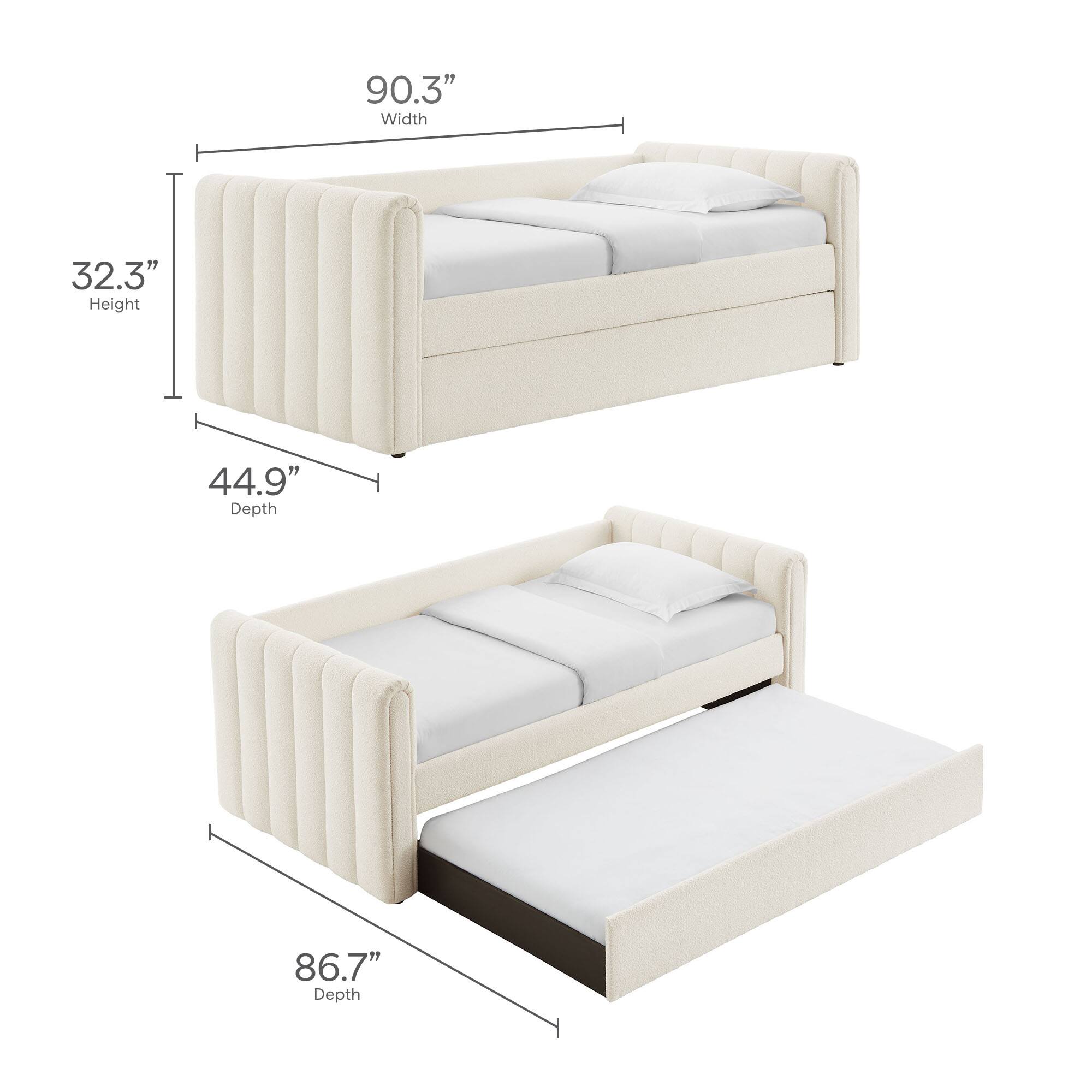90.3" Width  
32.3" Height  
44.9" Depth  
86.7" Depth