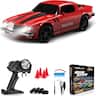 Loheer - 1:24 RC Drift Car 4WD High Speed Remote Control Car 15km/h Racing Sport Car with LED Lights Rechargeable Battery