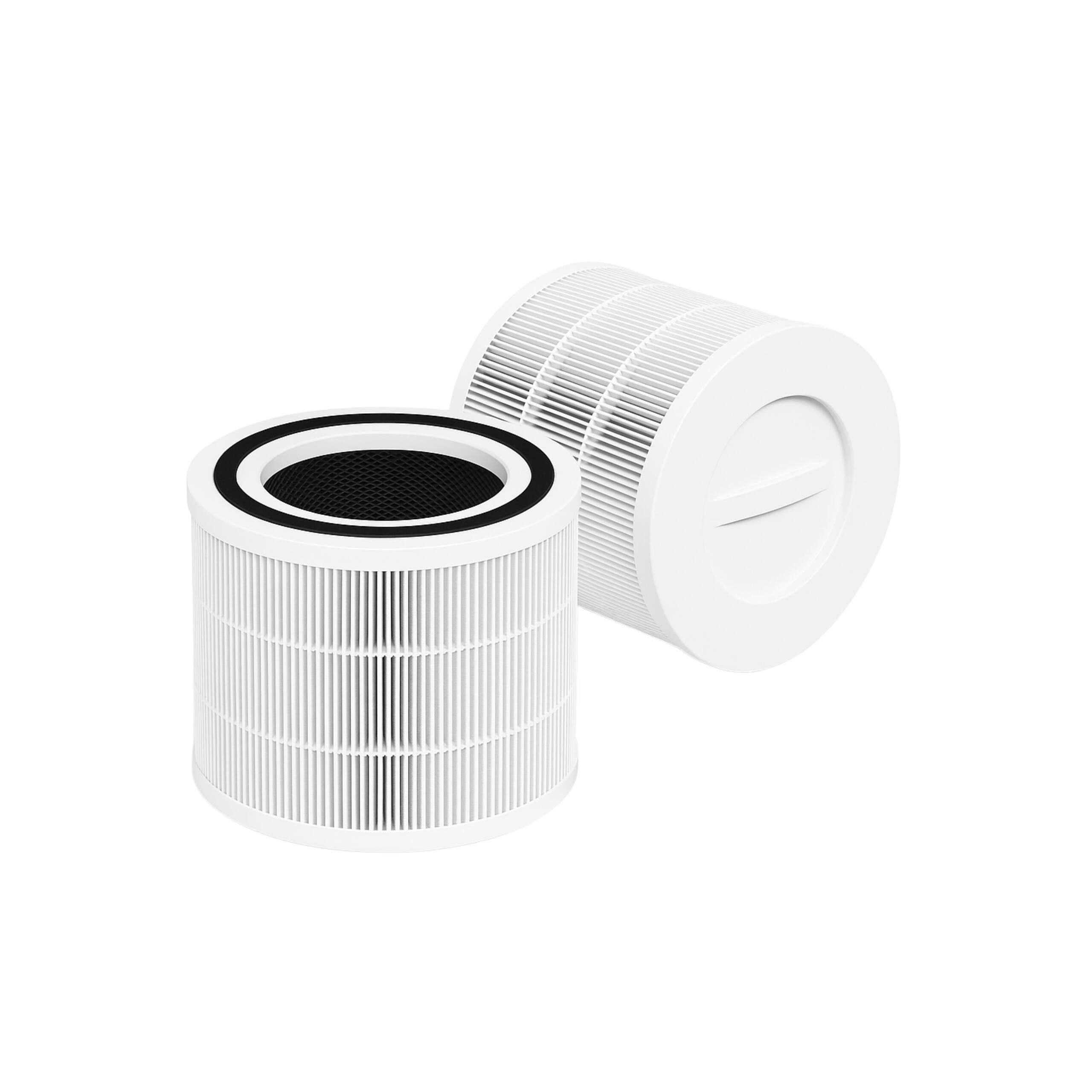 Front. Nispira - Nispira 3 in 1 True HEPA Filter for LEVOIT Core 300 P350 Air Purifier 2 Pack.