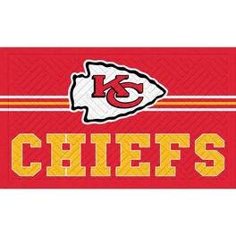 Evergreen Enterprises - Kansas City Chiefs Embossed Door Mat - Multicolor