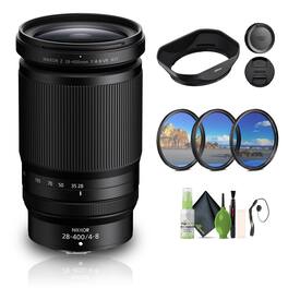 Nikon - NIKKOR Z 28-400mm f/4-8 VR Mirrorless Lens (20125) Bundle - Black