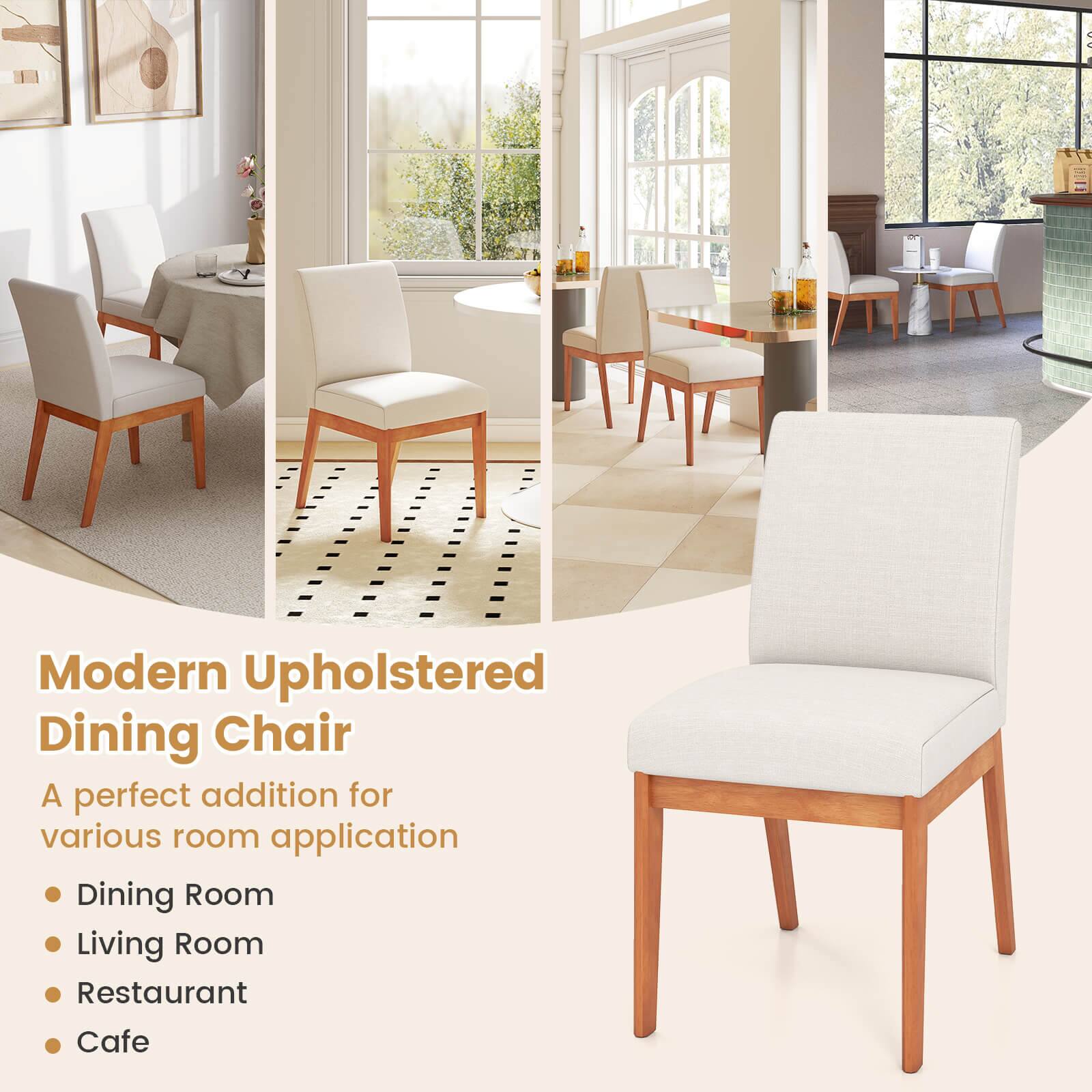 Modern Upholstered Dining Chair

A perfect addition for various room application

- Dining Room
- Living Room
- Restaurant
- Cafe