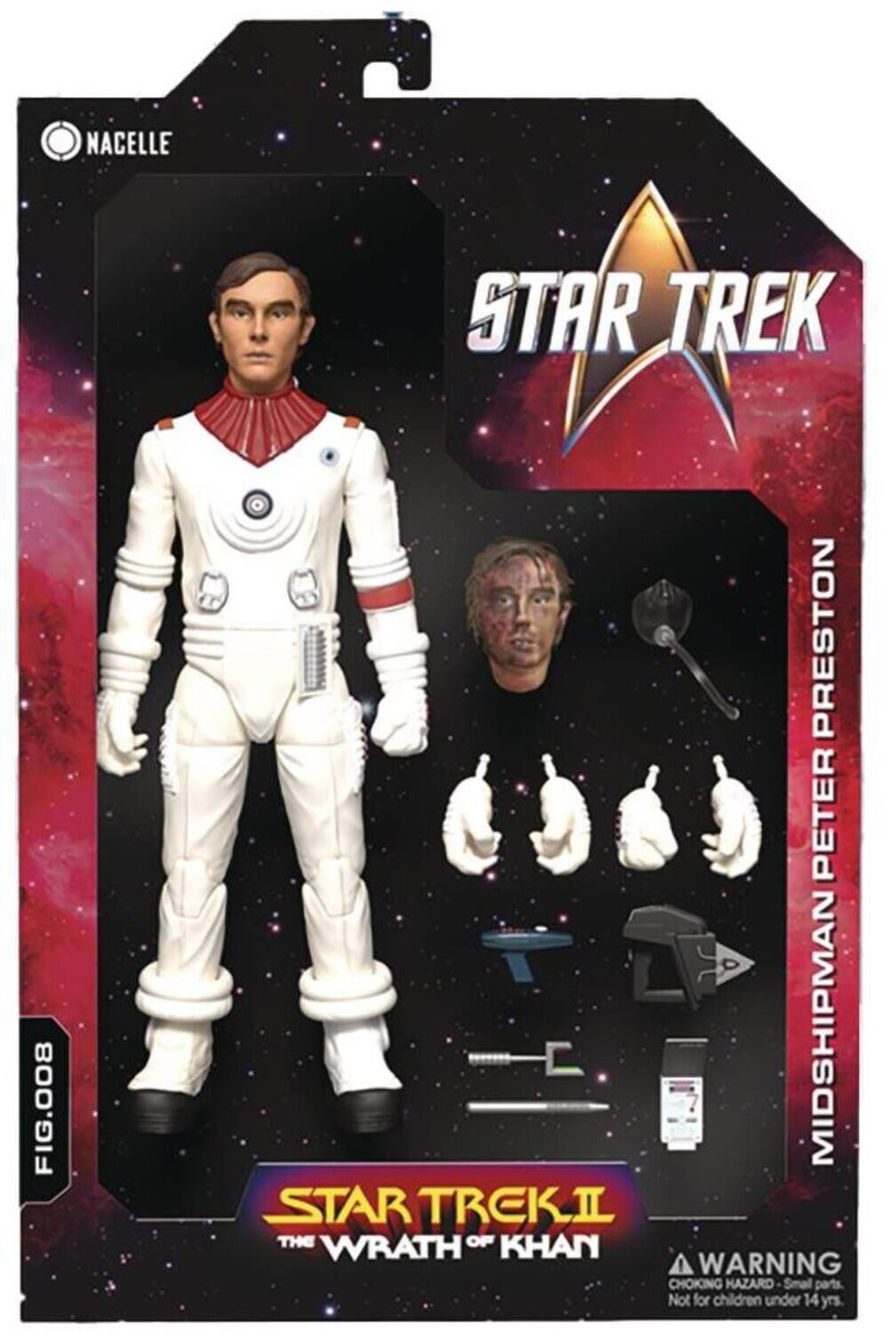 The Nacelle Company - Star Trek II: The Wrath of Khan - Peter Preston Action Figure - COLLECTIBLES