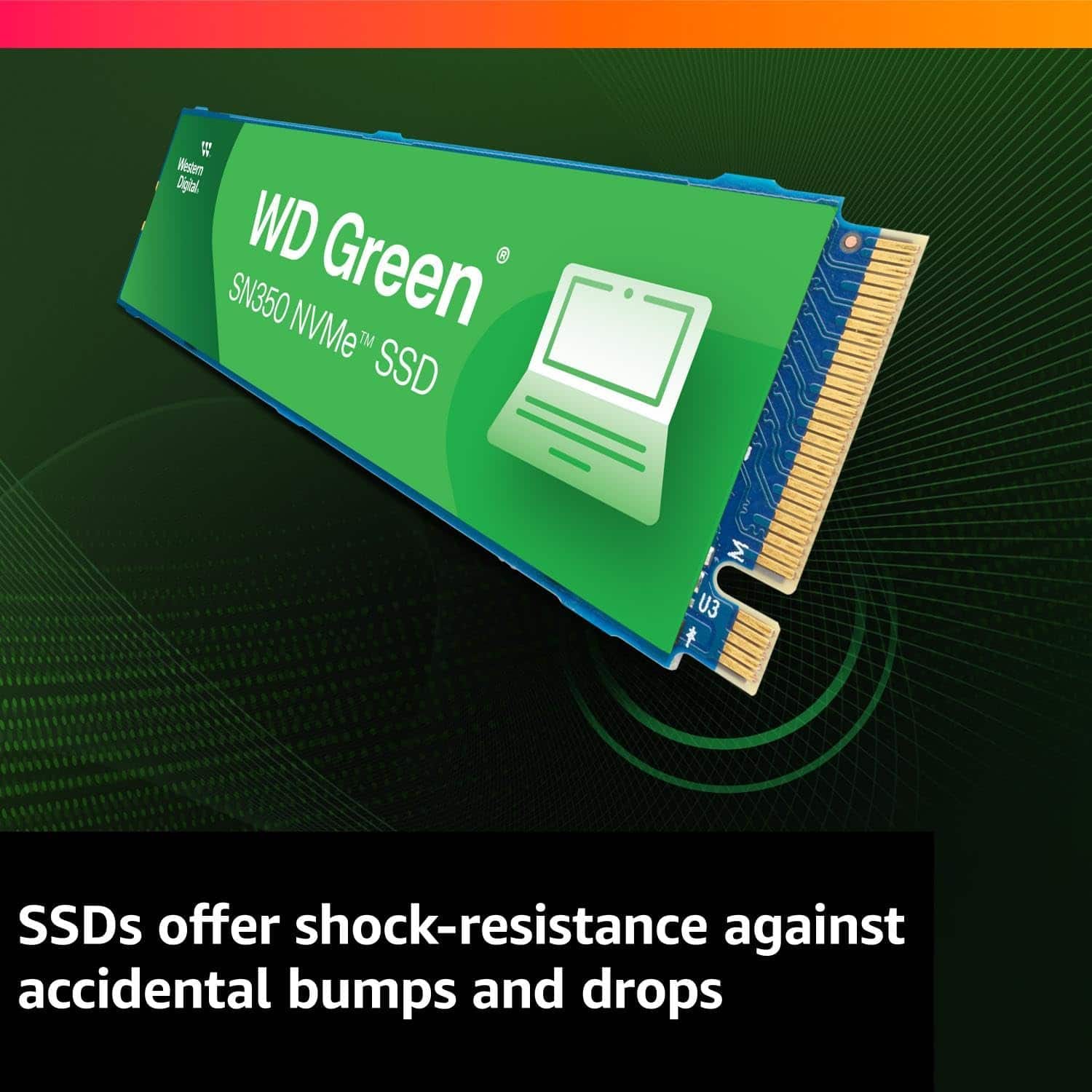 Western Digital WD WDS200T3G0C 2TB WD Green SN350 NVMe Internal