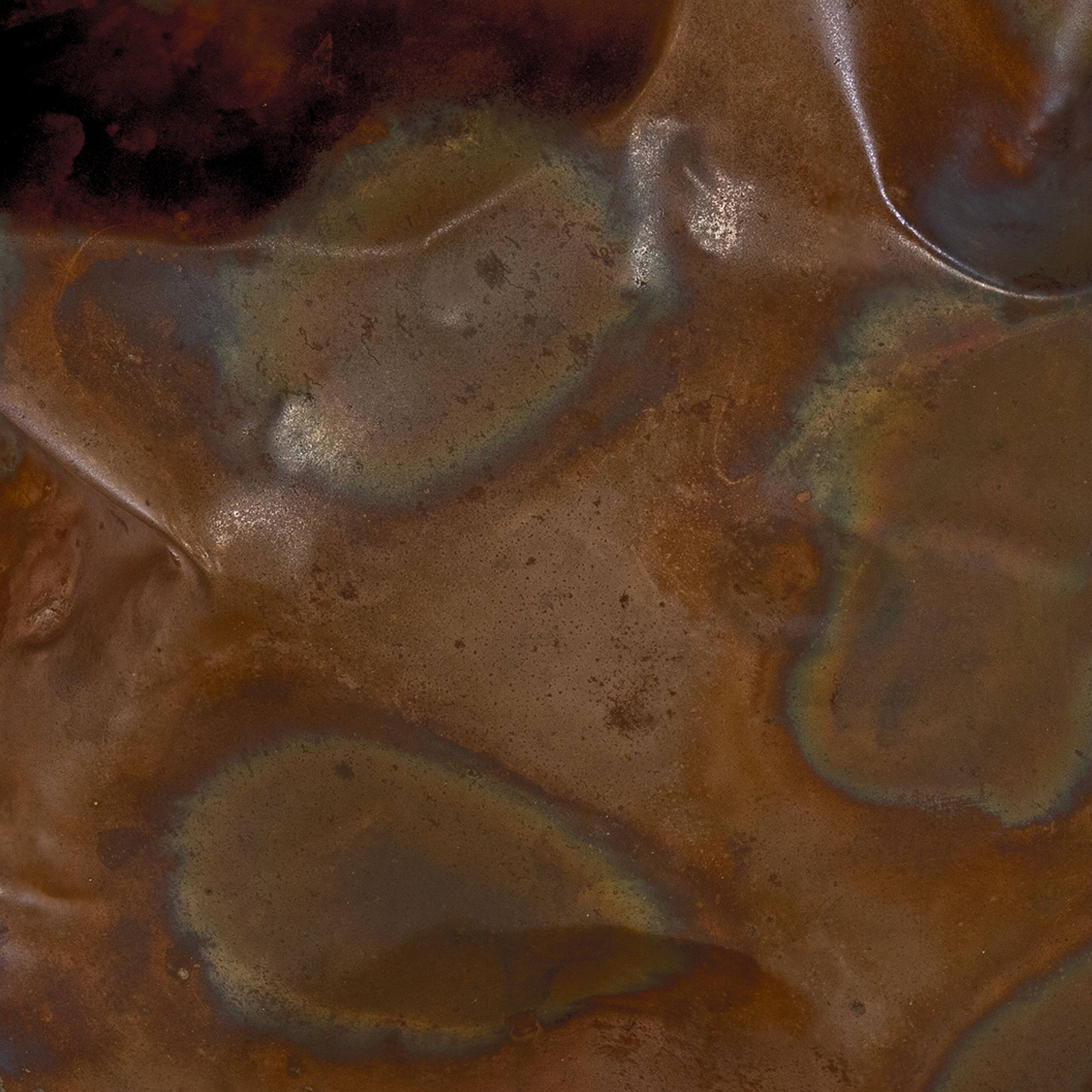 Alt View 9. Sunnydaze - Staked Metal Bird Bath with Bird Figurine - 34" - Copper.